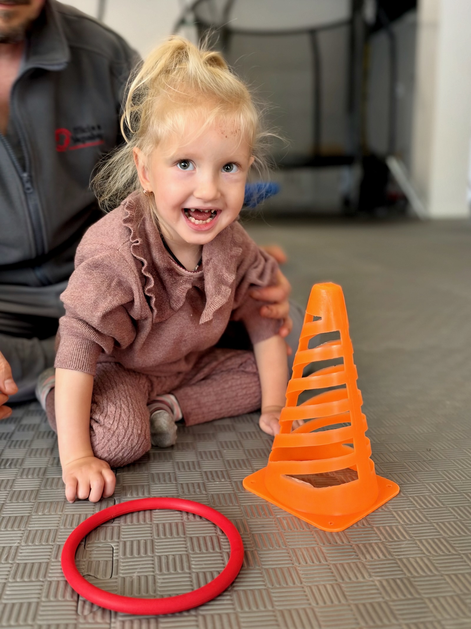 A child receiving care from MTU